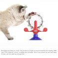 thumbnail image 3 of Alimentateur Lent de Chat, Forme de Moulin à Vent Rond Interactif Chat Nourriture Traite Jouet Distributeur pour Chiots Bleu Foncé, Bleu, Vert, 3 of 8