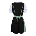 thumbnail image 3 of Kcodviy Robe Grande Taille pour Femme Allemande Champagne Grande Taille Col Carré Tablier Robes Mini Grande Taille pour Femmes Oktoberfest Bière Fille, 3 of 8