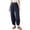 Navy, variant on Plebaso Womens Sweatpants Open Bottom Baggy Pants with Pockets Wide Leg Elastic Waist Sweat Pants for Women