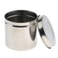thumbnail image 1 of Pot en Acier Inoxydable Conteneur en Coton Durable et Robuste avec Couvercle 8cm, 1 of 8