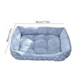 thumbnail image 2 of Lits pour Grands Chiens Rectangle Chat et Lit pour Chien Super Épais Chaud Coussin en Peluche Coussin pour Usage Intérieur et Extérieur Lits pour Chats d'Intérieur, 2 of 6