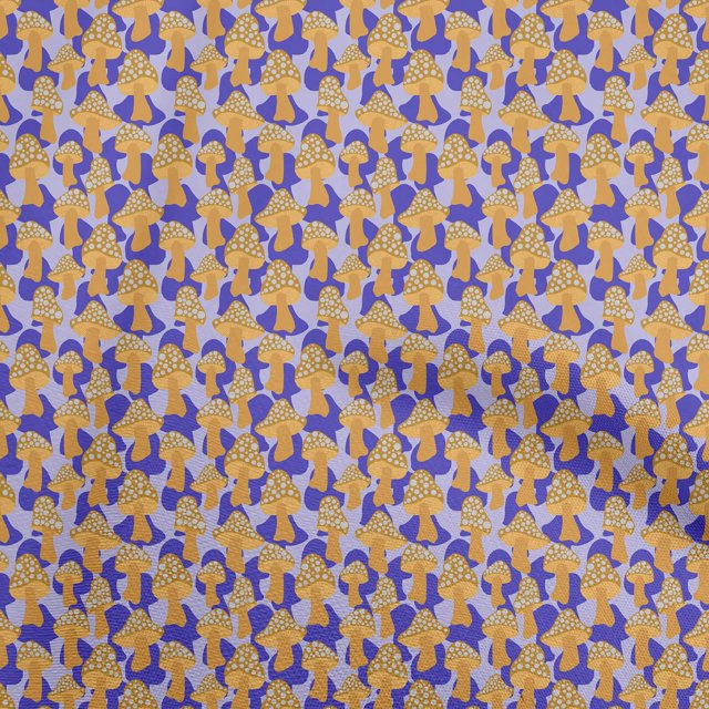 oneOone Rayon Violet Fabric Asian Fabric For Sewing Printed Craft Fabric By The Yard 56 Inch Wide