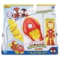 thumbnail image 4 of Marvel Spidey and His Amazing Friends Iron Racer Set, Action Figure, Vehicle, and Accessory, 4 of 5