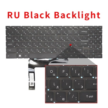 New US Russian MSI Katana GF66 GF76 GL76 GL66 11SC 11UC 11UD 11UE 11UG 12UC 12UD MS-1582/MS-1581/MS-1583 Laptop Keyboard Backlit RU Black Backlit