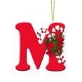 thumbnail image 2 of Vaidha 26 Letters Christmas Tree Decoration Pendant Christmas Tree Ornaments Personalized DIY Christmas Ornaments Christmas Decoration Xmas Tree Hanging Decor, 2 of 3