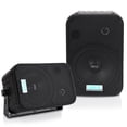thumbnail image 1 of Pyle PDWR50B Waterproof Indoor Outdoor 6.5 Inch Speaker System, Black (2 Pack), 1 of 5
