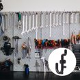 thumbnail image 3 of Miangastore 100Pcs Professional Design J Style Display Hook for Workshop Organization, 3 of 8