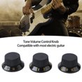 thumbnail image 3 of Guitar Knobs, 3 PCS Clear Lettering Guitar Potentiometer Knobs Electric Guitar Volume Control Knob Replacement For Electric Guitar Bass, 3 of 8