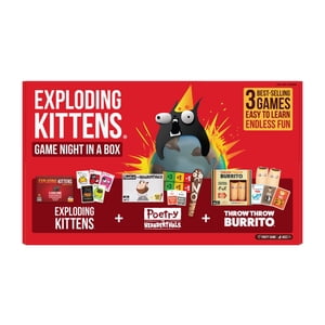 Exploding Kittens Soirée de jeu dans une boîte - Version anglaise