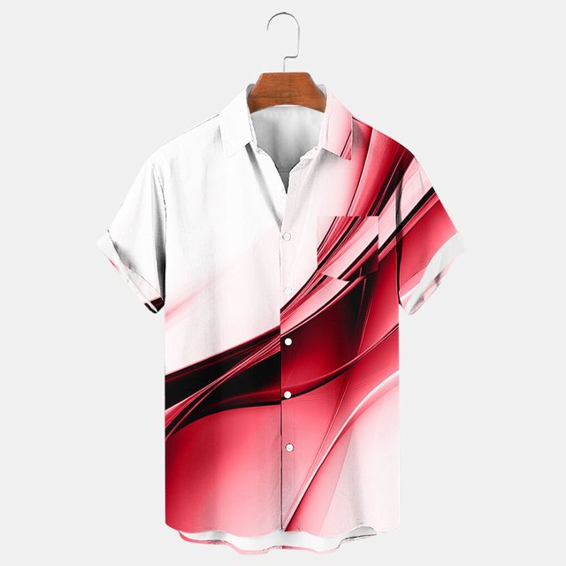 Styesk T-Shirts pour Hommes Col Rabattu Fluide Léger Manches Courtes Cardigan Boutonné Haut Chemise Manches Courtes Col Rabattu Haut Chemise