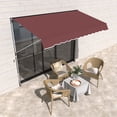 thumbnail image 2 of Outsunny Auvent Rétractable Manuel 10 X 5 Pi, Abri de Terrasse Pare-Soleil, 2 of 10