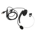thumbnail image 1 of Customer Service Headset,Single Ear Wired Headset Call Center Headset Single Ear Wired Headset Eco-Friendly Materials, 1 of 9