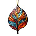 thumbnail image 1 of Meitianfacai Acrylic Flat Printing Leaves Christmas Decorations Christmas Tree Decorations Hanging Pendants, 1 of 5