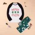 thumbnail image 1 of Pyjamas pour Femmes Tenue Parent-Enfant Costumes de Noël Patchwork à Carreaux Imprimés Vêtements d'Intérieur Col Rond Manches Longues Pyjamas Ensemble Deux Pièces pour Maman Pyjamas Grande Taille en Liquidation, 1 of 9