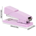 thumbnail image 3 of EGNMCR Back to School, Macaron-colored Stapler Handheld Stapler Labor-saving Stapler Metal Stapler Universal Stapler Multifunctional Stapler Office Stapler Easy-to-use Stapler Efficie Binding machine, 3 of 7