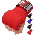 thumbnail image 1 of RDX Boxing Hand Wraps Inner Gloves Quick 75cm Long Wrist Straps Padded, 1 of 8