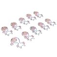 thumbnail image 4 of Pinces à Papier Métalliques, 100 Pcs Petites Pinces à Papier en Forme de Chat, Performance de Premier Ordre, 4 of 9