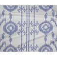 thumbnail image 4 of oneOone Polyester Lycra Fabric Paisley|Stripe & Circle Ikat Print Fabric By The Yard 56 Inch Wide, 4 of 4