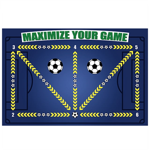 EGNMCR Outdoor Rug Football Training Mat Football Footstep Training Floor Mat Diatom Mud Indoor Sound Insulation Fitness Mat Sports Control Ball Step Footwork Performnce Mat Football training mats