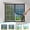 3Pcs window net protector Under $5 a1, variant on Cagogo Window Screen, Adjustable Removable Window Net for Home, Stainless Steel Fine Mesh Screen Protector 39 x 47 Inches, Zip Up Insect Screen for Windows Doors Patio