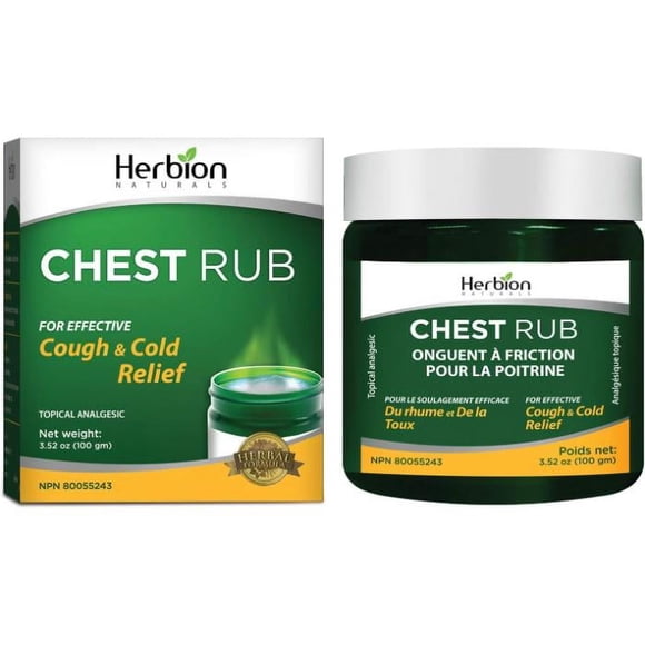 Herbion Naturals - Chest Rub Topical Analgesic, 100g