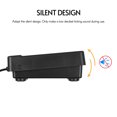 thumbnail image 3 of 6.35mm Interface Compact Sustain Pedal Universal Single Pedal for Musical Instruments Portable Roll Up Piano Electronic Keyboard Elctronic Roll Up Drum, 3 of 10