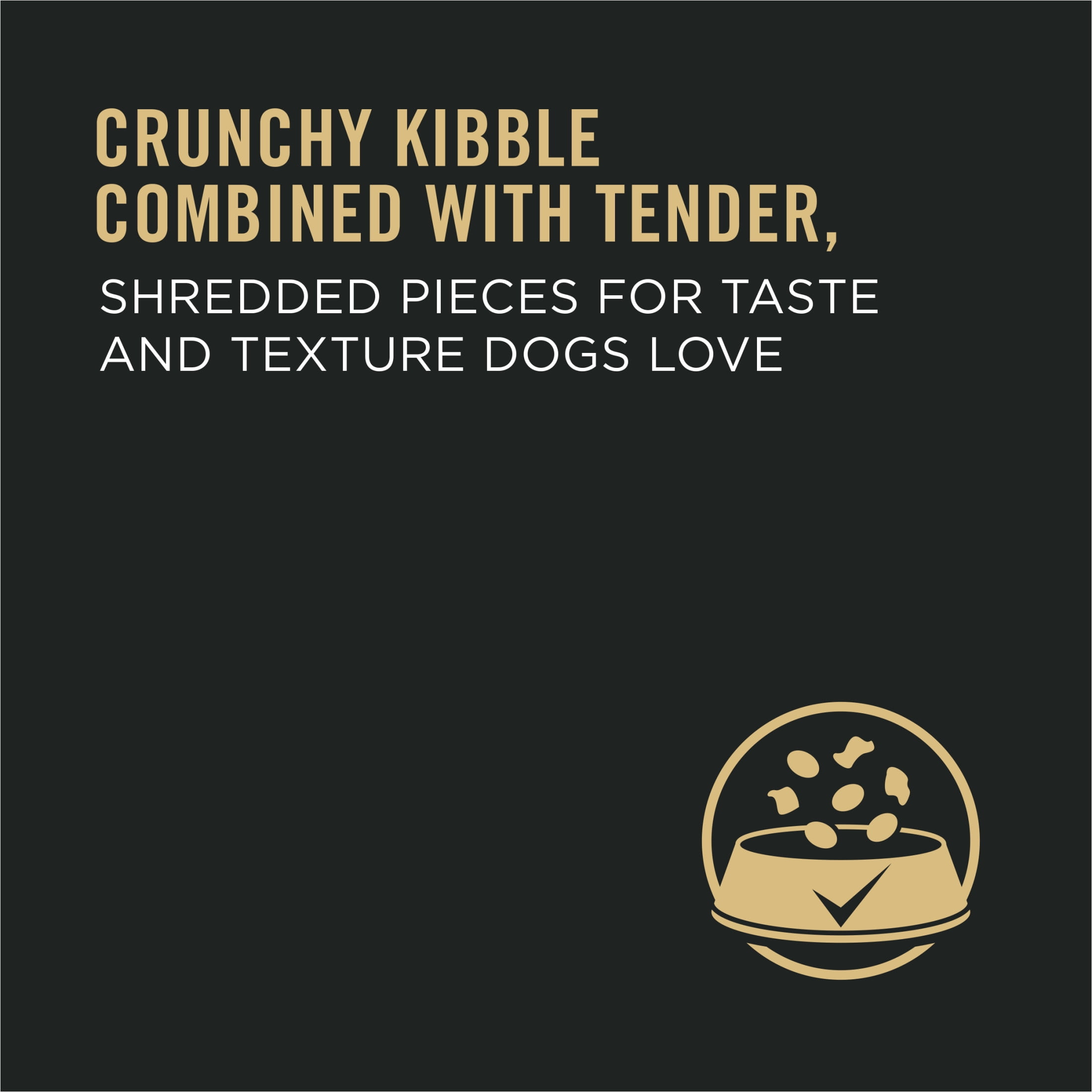 Purina Pro Plan Spécialisée Grande Race Mélange Effiloché Formule au Poulet et au Riz, Nourriture Sèche pour Chiens 15.4 kg