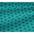 thumbnail image 5 of oneOone Viscose Jersey Fabric Floral Block Printed Fabric 1 Yard 60 Inch Wide, 5 of 5