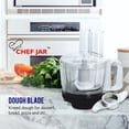 thumbnail image 2 of Preethi Chef Jar Food Processor Attachment, Stainless Steel Blades, Plastic Jar, Compatible with Mixer Grinders Except Preethi Steele, 2 of 5