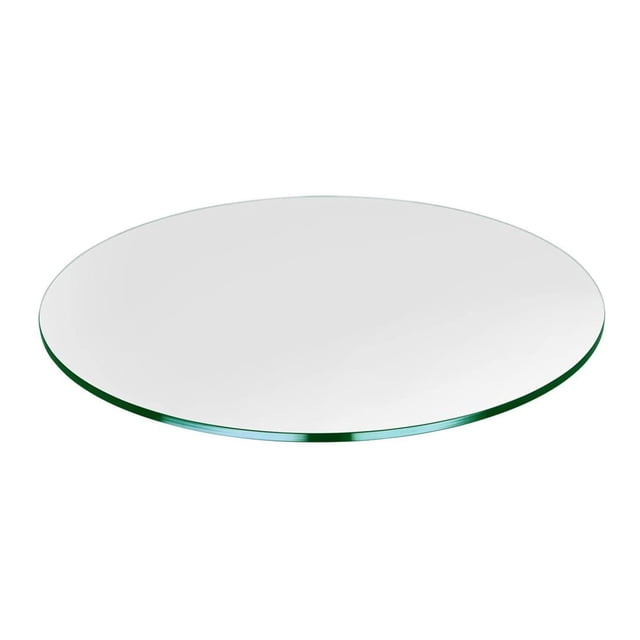 Dulles Glass 36 Inch Round ¼ Inch Thick Tempered Glass Table Top