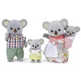 thumbnail image 1 of Famille Outback Koala de Calico Critters, ensemble de 4 poupées figurines à collectionner, 1 of 7