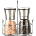 thumbnail image 1 of Salt and Pepper Grinder Set ，2 Pepper mill grinders Salt and Pepper Shakers Set, 1 of 6