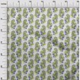 thumbnail image 3 of oneOone Cotton Poplin Light Green Fabric Paisleys Sewing Material Print Fabric By The Yard 56 Inch Wide, 3 of 5