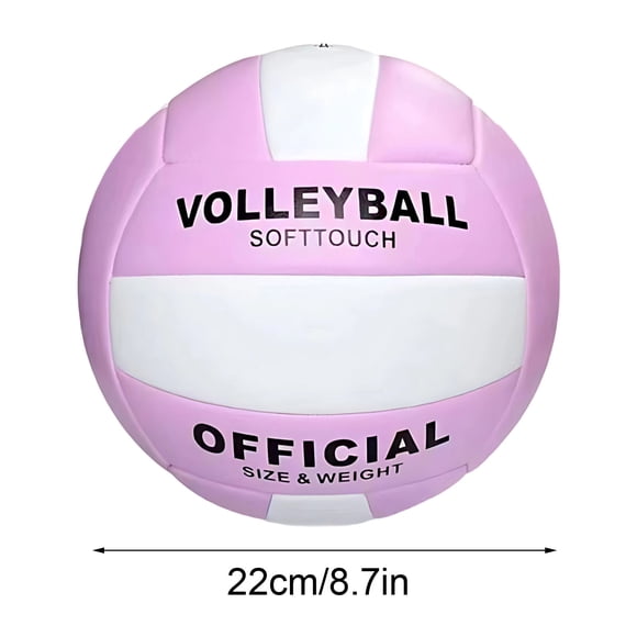 yulier Volleyball Super Soft Beach Volleyball for Outdoor Indoor Pool Gym Training, Sports Ball, Official Size and Weight