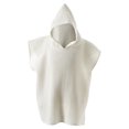 thumbnail image 1 of Wo-Fusoul Adult Beach Bathrobe, Sleeveless Hooded Absorbent Robe, Quick Dry Lightweight for Pool and Swim, Comfortable Wear for Vacation and Outdoor Activities, Soft Fabric Design, 1 of 8