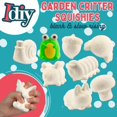 thumbnail image 2 of Party Craft Kit Jumbo Cute Critters Squishies (8 Unique Garden Animals) White Kawaii Scented Slow Rising Squishy Toys, Paint, Stress Relief Set, Kids Classroom, Summer Camp, Birthday Activity (4"-6"), 2 of 8
