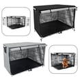 thumbnail image 4 of 210D Oxford Pet Dog Cage Cover Dustproof Waterproof Kennel Sets Outdoor Foldable Large Medium Small Dogs Cage Accessory Products, 4 of 5