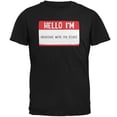 thumbnail image 1 of Halloween Bonjour Je Suis Obsédé par Mon Lizard T-Shirt pour Homme, 1 of 1