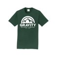 thumbnail image 1 of Gravity Outdoor Co. T-Shirt à Manches Courtes - Vert Forêt - Logo Blanc - 3TG, 1 of 1