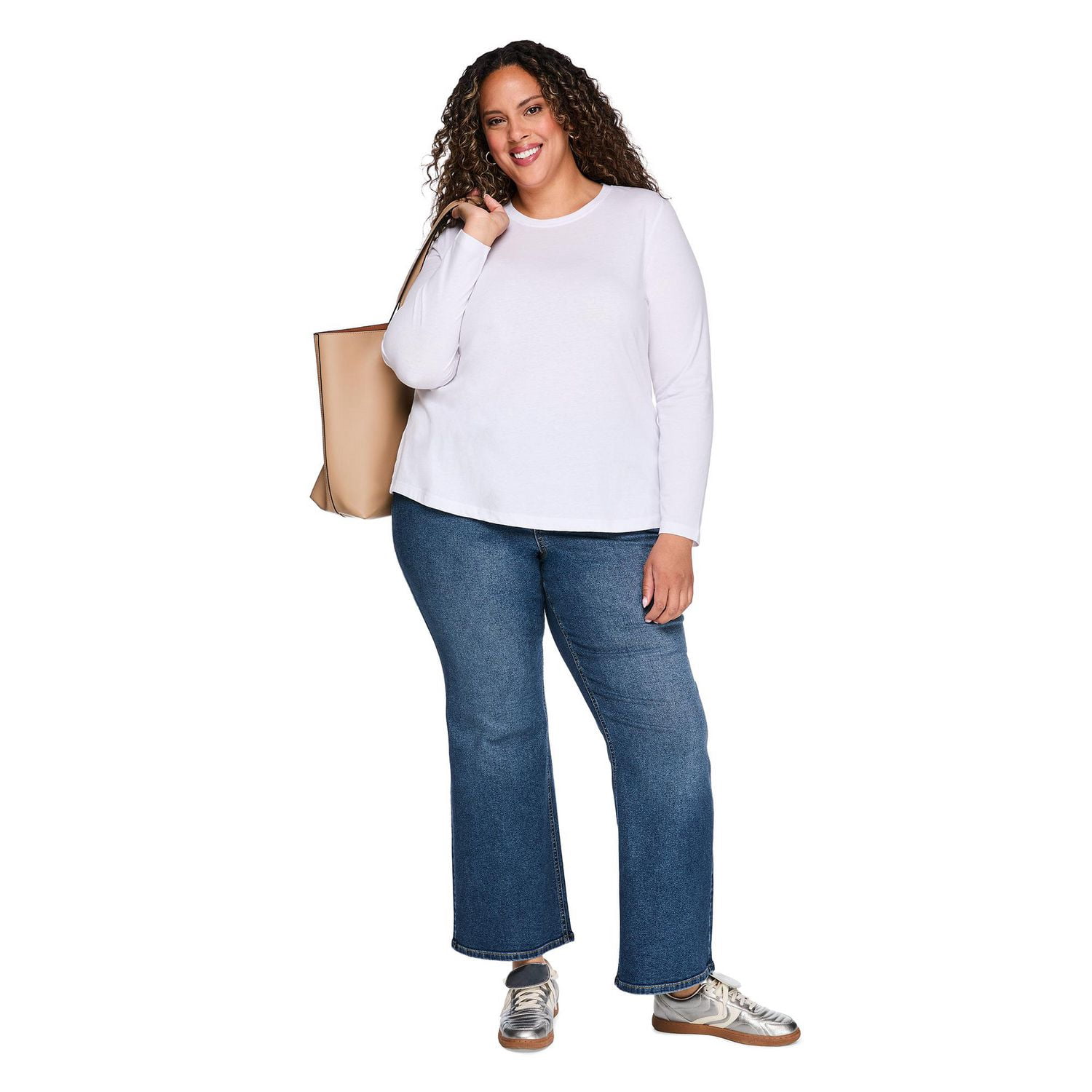 T-shirt à manches longues Lane Bryant Plus pour femmes