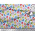thumbnail image 2 of Soimoi Polyester Crepe Fabric Egg Easter Print Sewing Fabric Yard 42 Inch Wide, 2 of 3