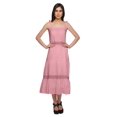 thumbnail image 1 of Moomaya Robe Longue Maxi Unie pour Femmes à Bretelles Réglables Vêtements d'Été, 1 of 6