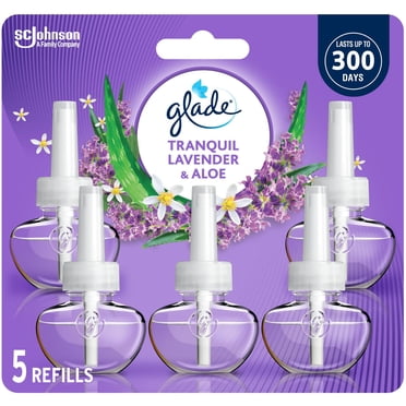 Glade Branchées® Huile parfumée Recharge, Lavande paisible et Aloès