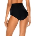 thumbnail image 2 of RELLECIGA Bas de Bikini Froncé Taille Haute pour Femmes, 2 of 6