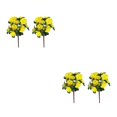 thumbnail image 3 of mmirethe 2x Faible Entretien Apparence Réaliste Faux Fleurs et Plantes Large Application Jaune 2Set, 3 of 6