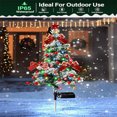 thumbnail image 4 of Outdoor Christmas Decorations,Solar Christmas Decoration Light Led Christmas Tree Plug in Light Outdoor Garden Decoration Light,Christmas Lights Outdoor,Solar Lights Outdoor, 4 of 6