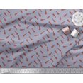 thumbnail image 2 of Soimoi Crepe Silk Fabric Guitar Musical Instrument Printed Fabric 1 Yard 42 Inch Wide, 2 of 3