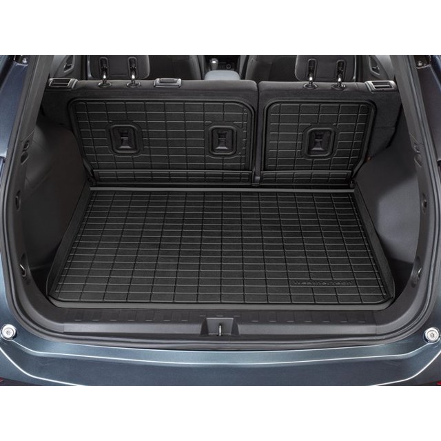 Weathertech Cargo Area Liner 401505IM SeatBack Cargo Liner HP; Direct Fit; Black; Thermoplastic Elastomer TPE Injection Molded Material; Non-Skid; Up To and Including Back of Seat Coverage