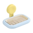thumbnail image 2 of PRETXORVE Soap Household Bathroom Suction Cup Wall Mounted Non Perforated Soap Drainage Bathroom Storage Rack, 2 of 6