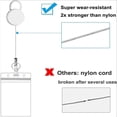thumbnail image 4 of Bobines de Badge Rétractables en Métal Robustes avec Porte-Identité, Porte-Cartes-Clés et Pince-Ceinture Porte-Clés pour Utilisation, 4 of 6